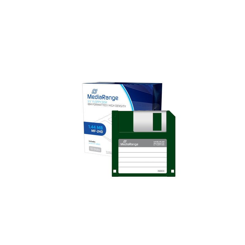 Disquettes 3.5 Floppy Disks 1.44MB|MF-2HD, Pack 10