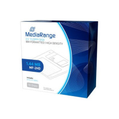 MediaRange 3.5 Floppy Disks 1.44MB|MF-2HD, Pack 10