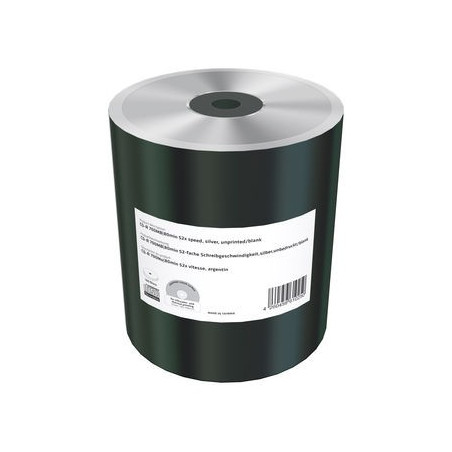 CD-R 700MB|80min 52x speed, silver, unprinted/blank, Shrink 100