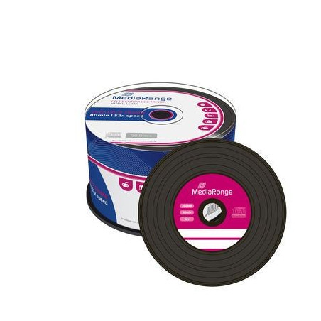 MEDIARANGE Vinil CD-R 700MB/80min Cake 50