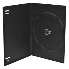 Pack 50 High Quality DVD Box 7mm Slim Black