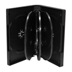 Pack 3 MediaRange DVD Case for 8 disc, 27mm, black