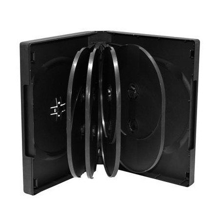 Pack 3 MediaRange DVD Case for 10 disc, 33mm, black