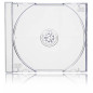 Boitiers CD Jewelcase 10.4mm pour 1 CD/DVD Transparent