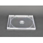 Boitiers CD Jewelcase 10.4mm pour 1 CD/DVD Transparent