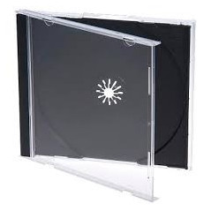 Pack 5 MediaRange CD Jewelcase para 1 disco, 10.4mm, bandeja negra