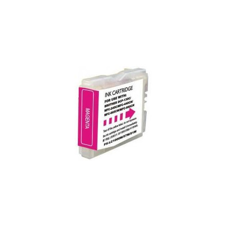 Cartucho Brother LC970M LC1000M Magenta Compatible