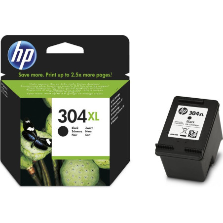 HP 304XL PRETO CARTUCHO DE TINTA ORIGINAL N9K08AE