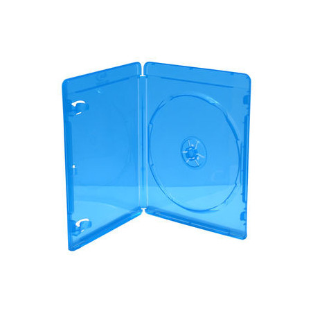 MediaRange Caja BD para 1 disco, 11mm, Azul, Pack 5