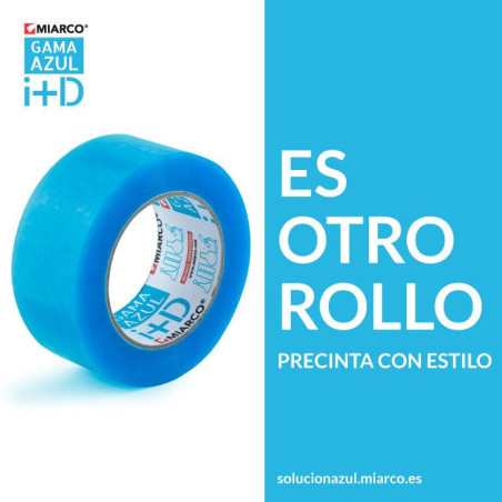 36 rolos - Cinta precinto ecologico 48mmx132 Transparente (22742)