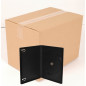 Pack 50 - 14mm DVD Box for 1 DVD black MediaRange