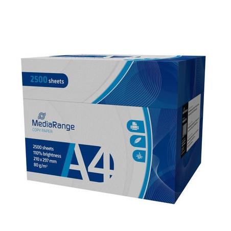 BOX - 5 x MediaRange DIN A4 Copypaper 80g, 500sheets