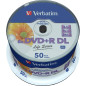 DVD+R DL Verbatim 8x Doble Capa Printable 50 uds