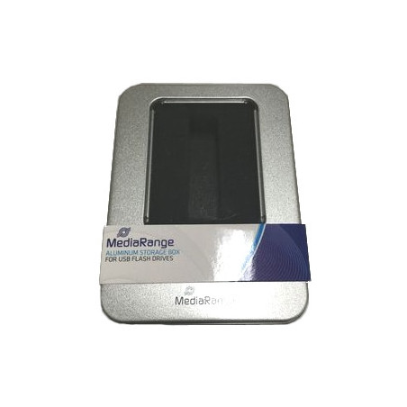 Caixa de aluminio para Pendrive / USB 115x85x22 mm