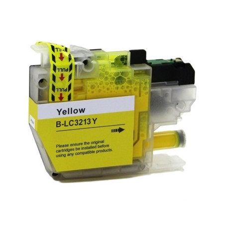 BROTHER LC3213 LC3211 V2 AMARELO GENERICO LC-3213Y LC-3211Y