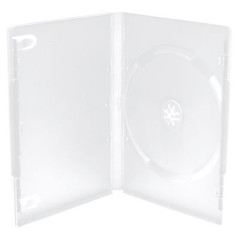 Capa DVD 1 Disco 14mm Transparente Qualidade MediaRange