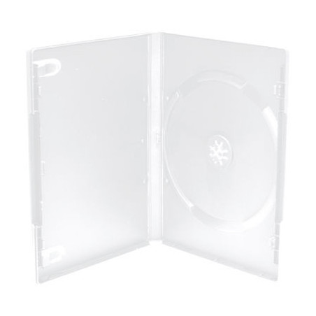 Estuche DVD 1 Disco 14mm Transparente Calidad Mediarange