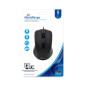 Mouse de 3 botões com fio MediaRange 1000DPI preto