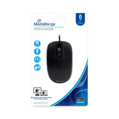 RATO ÓPTICO USB MEDIARANGE MROS211 1000DPI