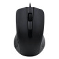 Mouse de 3 botões com fio MediaRange 1000DPI preto