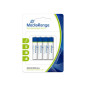 MediaRange Rechargeable NiMH Accus, Micro AAA|HR03|1.2V, Pack 4