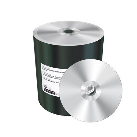 Professional Line CD-R 700MB 80min 52x speed, silver, unprinted/blank  100