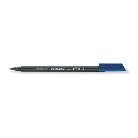 Marcador fino Staedtler Noris 326 - curso 1 mm, base de água -Black