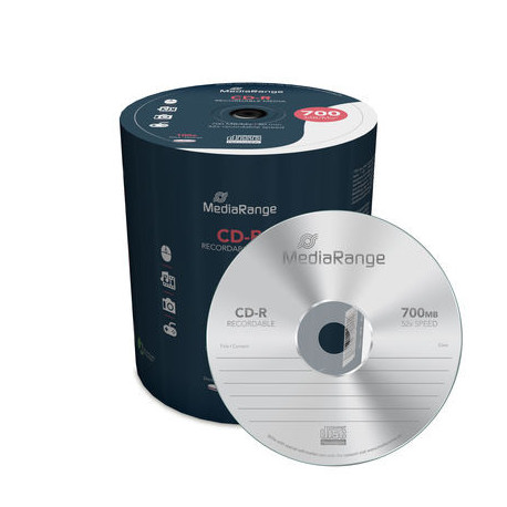 MediaRange MRPL510 CD vierge CD-R 700 Mo 10 pièce(s)