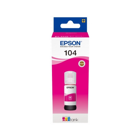 Epson 104 Magenta Tinta Original - C13T00P340