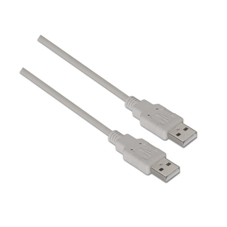 Cabo USB 2.0 - Tipo A Macho a A Macho - 1.0m