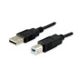 Cable de Impresora USB-A 2.0 Macho a USB-B Macho 1m