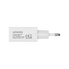 Aisens Cargador USB 10W - 5V/2A - Color Blanco