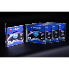 Verbatim M-DISC BD-R XL 100GB 4X INKJET PRINTABLE Jewelcase