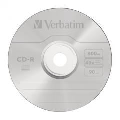 Verbatim CD-R 800MB 40X EXTRA PROTECTION SURFACE Jewelcase Pack 10