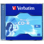 Verbatim CD-R AUDIO 80MIN MUSIC LIFE PLUS Jewelcase Pack10