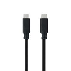 Cable USB 3.1 Gen2 5A USB-C/M-USB-C/M 2m - Color Negro