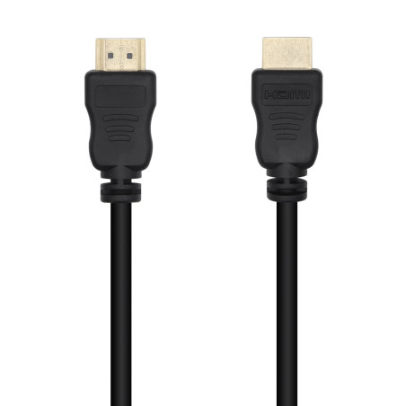 Aisens Cable HDMI V1.4 Alta Velocidad 14+1 CCS - A/M-A/M - 3.0M - Color Negro