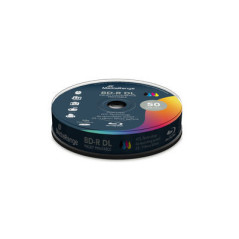 MediaRange BD-R Dual Layer 50GB 6x speed, inkjet fullsurface printable, Cake 10