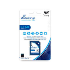 MediaRange SDXC™ memory card, Class 10, 64GB