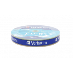 VERBATIM 43725 CD-R, extra protection, 700 MB, pack de 10