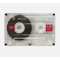 Maxell UR90 - 90 Minutes Blank Audio Cassette tape - Pack 5