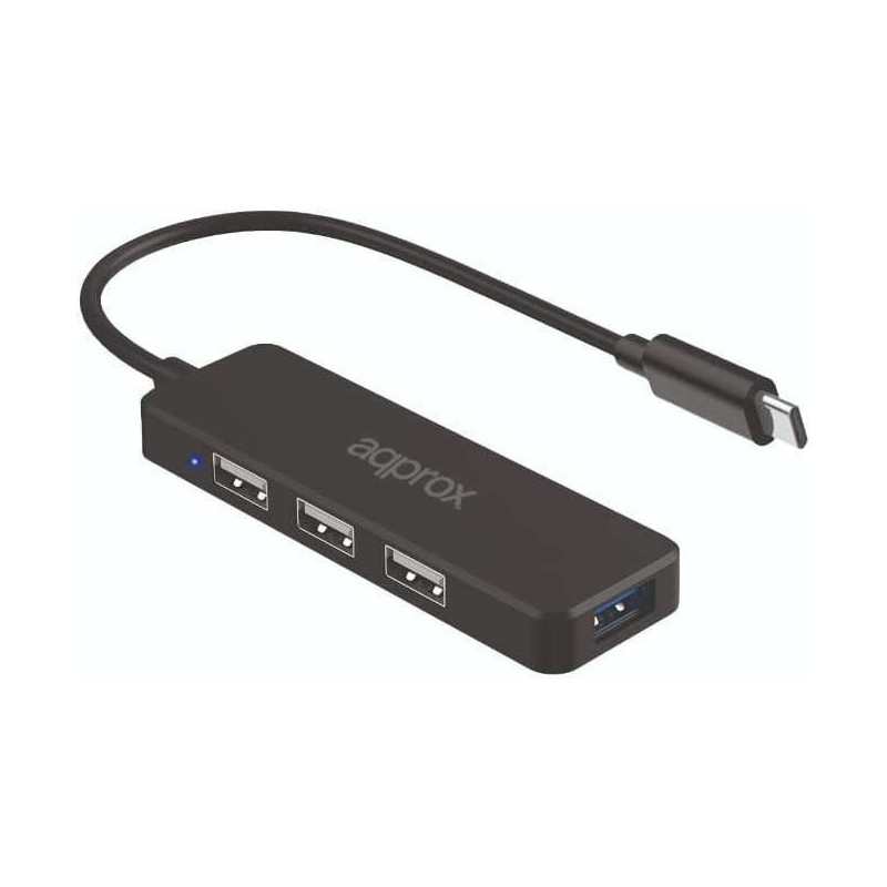 Hub USB-C com 3x USB 2.0 e 1x USB 3.0