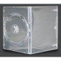 Estuche DVD 1 Disco 14mm Transparente Calidad Mediarange