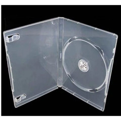 Estuche DVD 1 Disco 14mm Transparente Calidad Mediarange