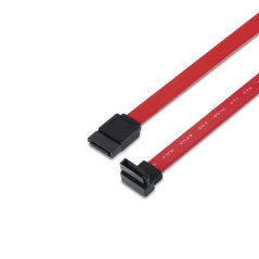 Cable SATA III Datos 6G Datos Acodado - 0.5m para Disco Duro SATA I - II - III SSD