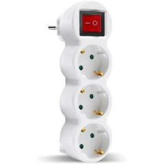 Elbat Multiple Base 3 Sockets with Switch