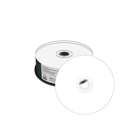 CD-R 900MB|100min 48x speed, inkjet fullsurface printable, Cake 25