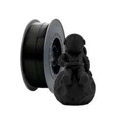 Filamento 3D PLA - Diametro 2.85mm - Bobina 1kg - Cor Preto