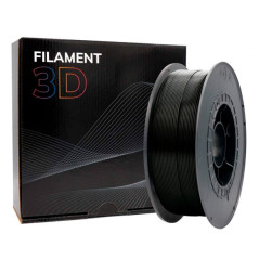 Filament 3D PLA - Diamètre 2,85 mm - Bobine de 1 kg - Couleur Noir