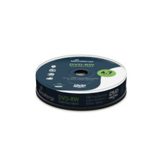 MediaRange DVD-RW 4.7GB 120min 4x speed, rewritable, Cake 10